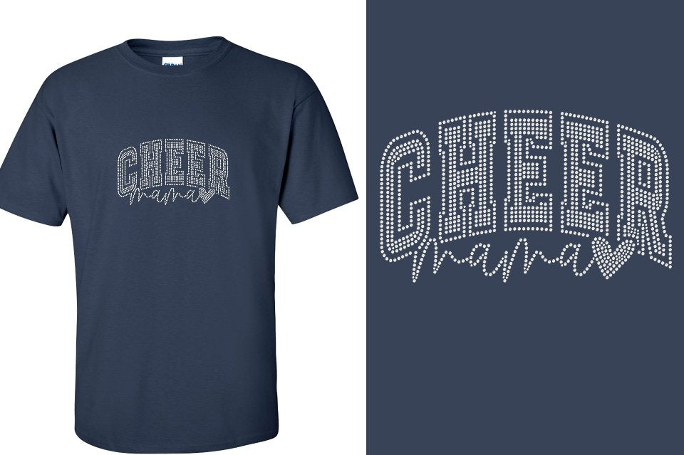 Rhinestones Cheer Mama Unisex t-shirt