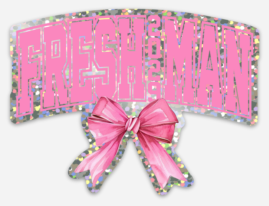 Freshman 2029 Glitter Sticker