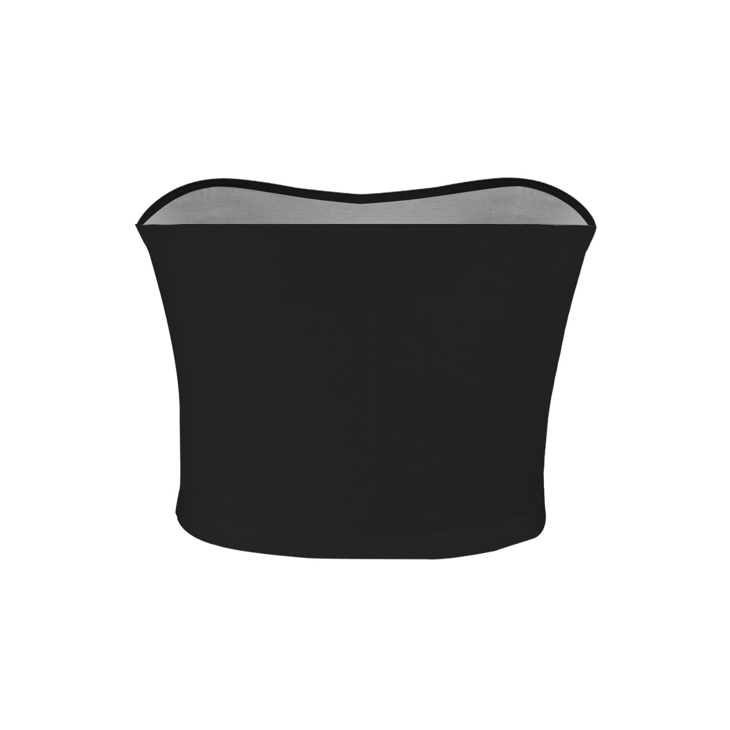 Backless Tube Crop Top