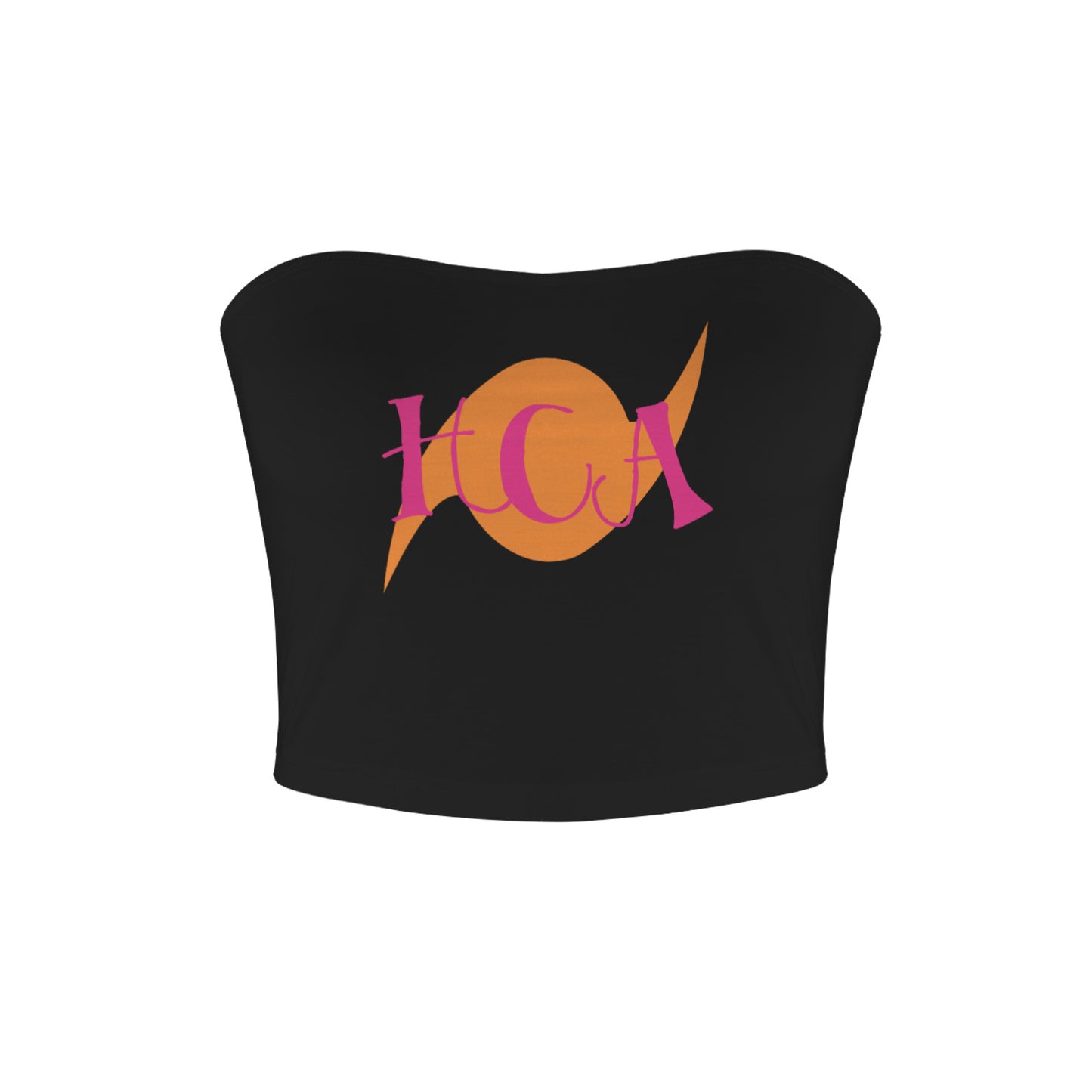 Backless Tube Crop Top