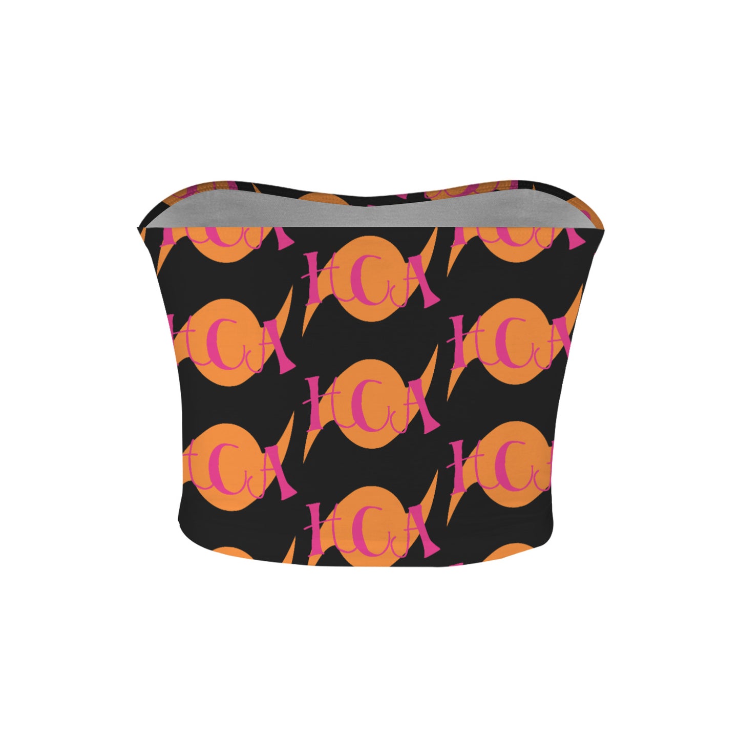 Backless Tube Crop Top