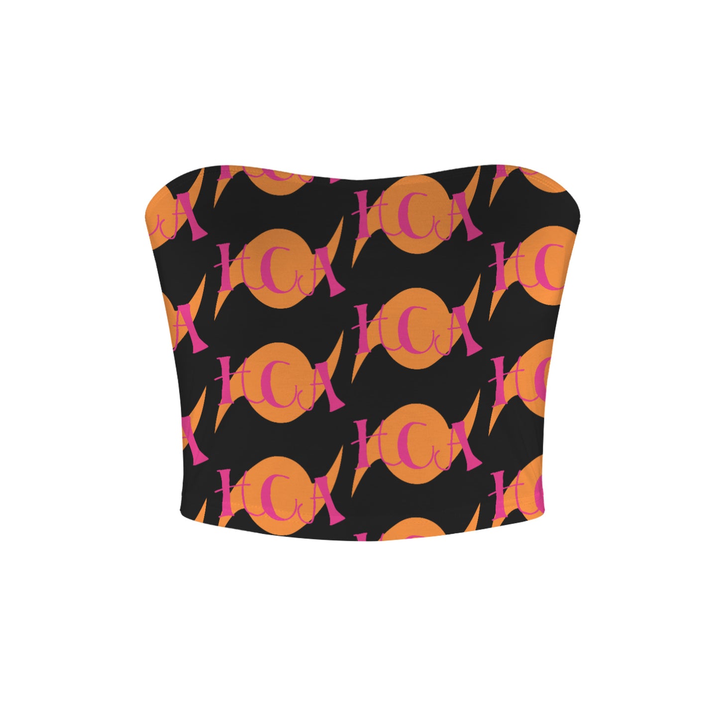 Backless Tube Crop Top