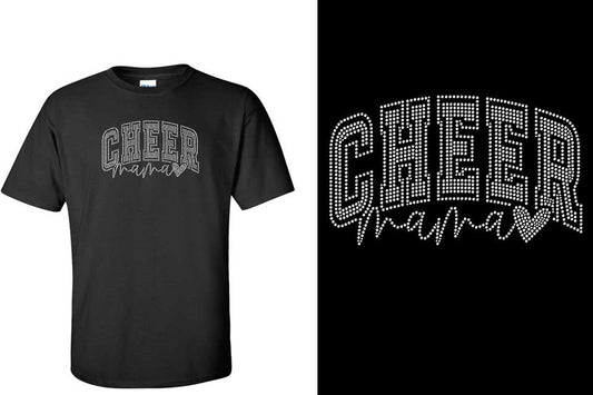 Rhinestones Cheer Mama Unisex t-shirt