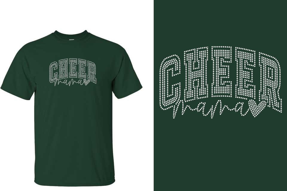 Rhinestones Cheer Mama Unisex t-shirt