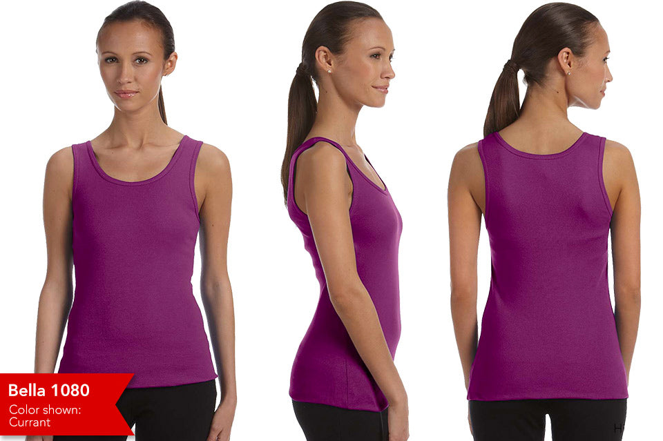 STUNT 3 lines glitter rhinestones Youth Tank