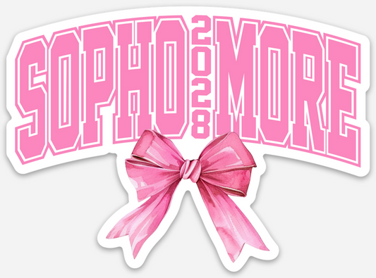 Sophomore 2028 Sticker