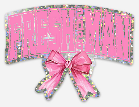 Freshman 2029 Glitter Sticker