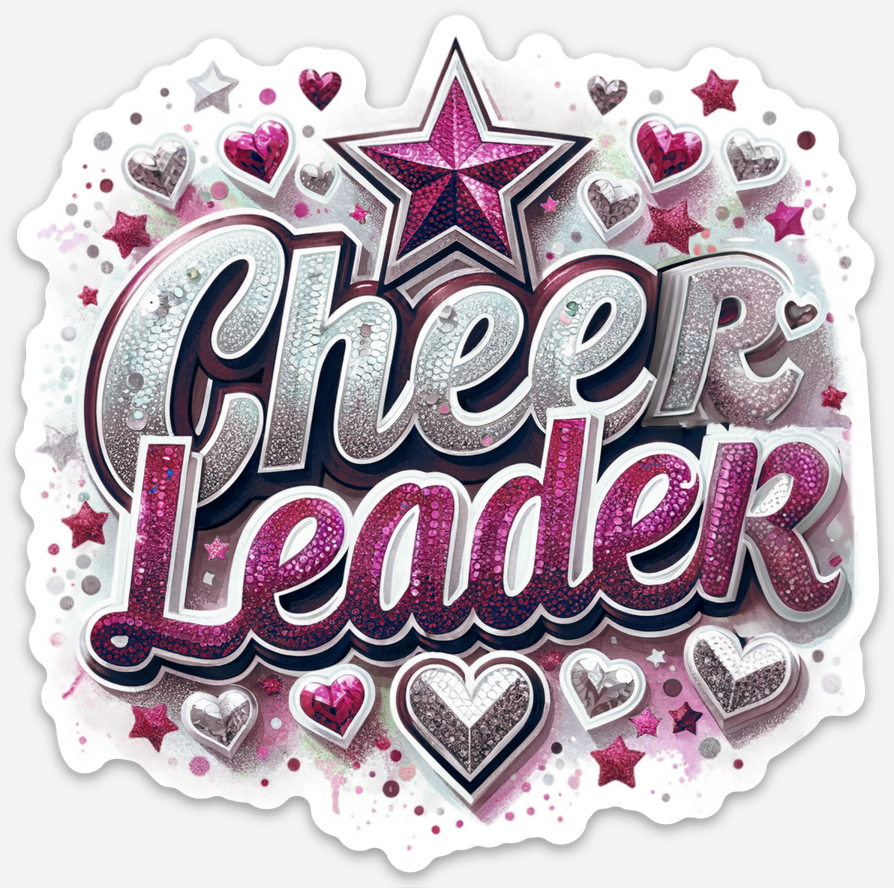Cheerleadeer Maroon Magnet