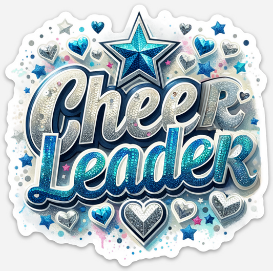 Cheerleadeer Blue Magnet